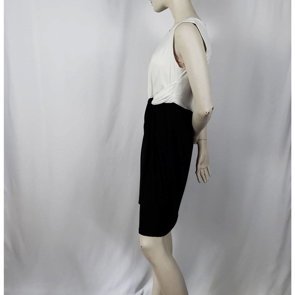 London Times Dress Size 10P Color Block Sleeveless - Picture 4 of 8